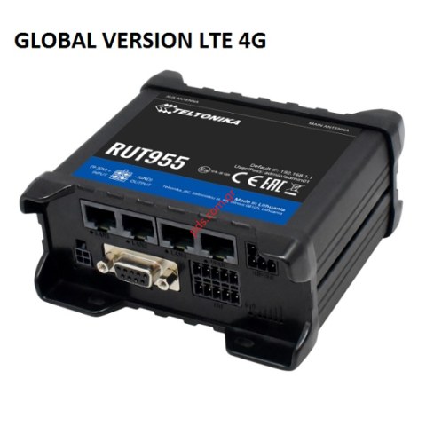 Συσκευή TELTONIKA RUT955 GLOBAL 4G Router, Worldwide, Dual Sim, GPS, WiFi, Ethernet (LIMITED STOCK)