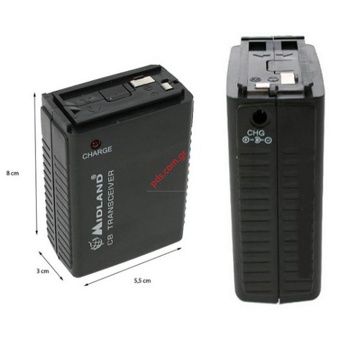 Κουτί μπαταρίας Alan Midland PBE42 CT180 12V για 8 μπαταρίες με υποδοχή φόρτισης για τον πομποδέκτη Alan Midland 42, CT145 κτλπ. (ΕΞΑΝΤΛΗΘΗΚΑΝ)