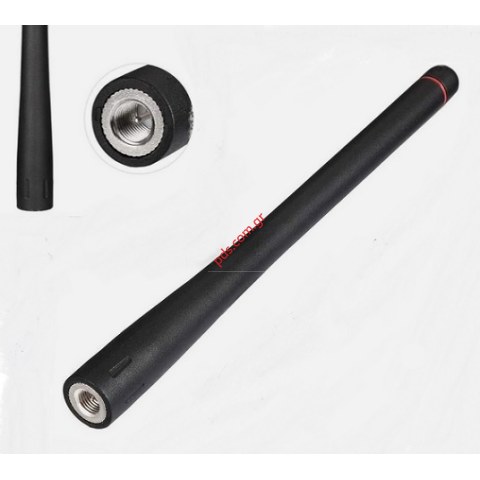 Κεραία φορητού πομποδέκτη Kenwood VHF 134-170MHZ rubber like TH-K2 Black