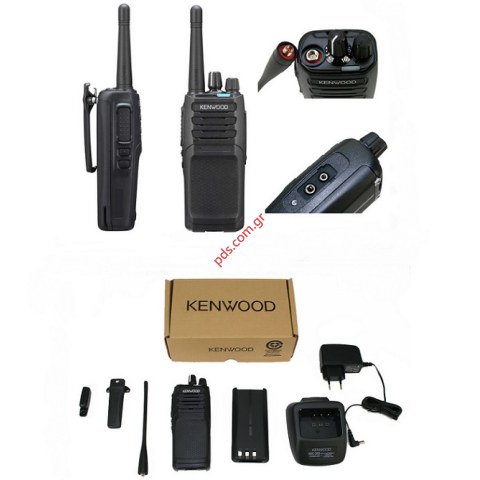 Φορητός πομποδέκτης set VHF Kenwood NX-1200DE3 DMR/Analogue all parts