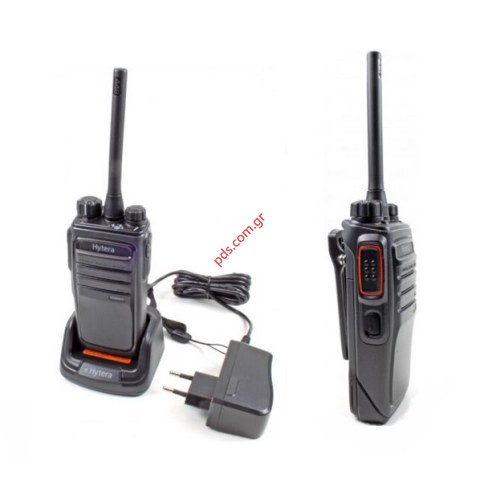 Φορητός ψηφιακός πομποδέκτης Hytera VHF PD-505 DMR 5W LCD Profesional series (16ch 8 ANALOG PMR & 8 DIGITAL DPMR)