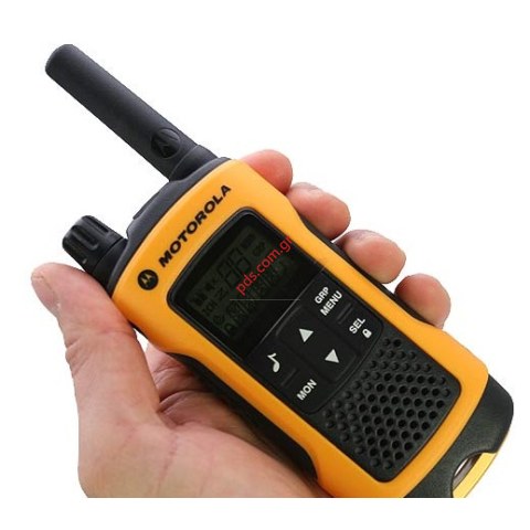 Ασύρματος πομποδέκτης PMR Motorola TLKR T80 Extreme IPX4 BOX (Twin Pack) 2 Τεμάχια κίτρινο μαύρο με αξεσουάρ σε βαλίτσα