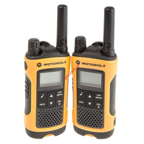 Ασύρματος πομποδέκτης PMR Motorola TLKR T80 Extreme IPX4 BOX (Twin Pack) 2 Τεμάχια κίτρινο μαύρο με αξεσουάρ σε βαλίτσα