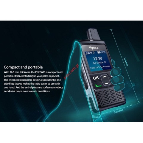 Φορητός πομποδέκτης (PoC) Hytera PNC360S Push-to-Talk μέσω Cellular 4G LTE WiFi Box