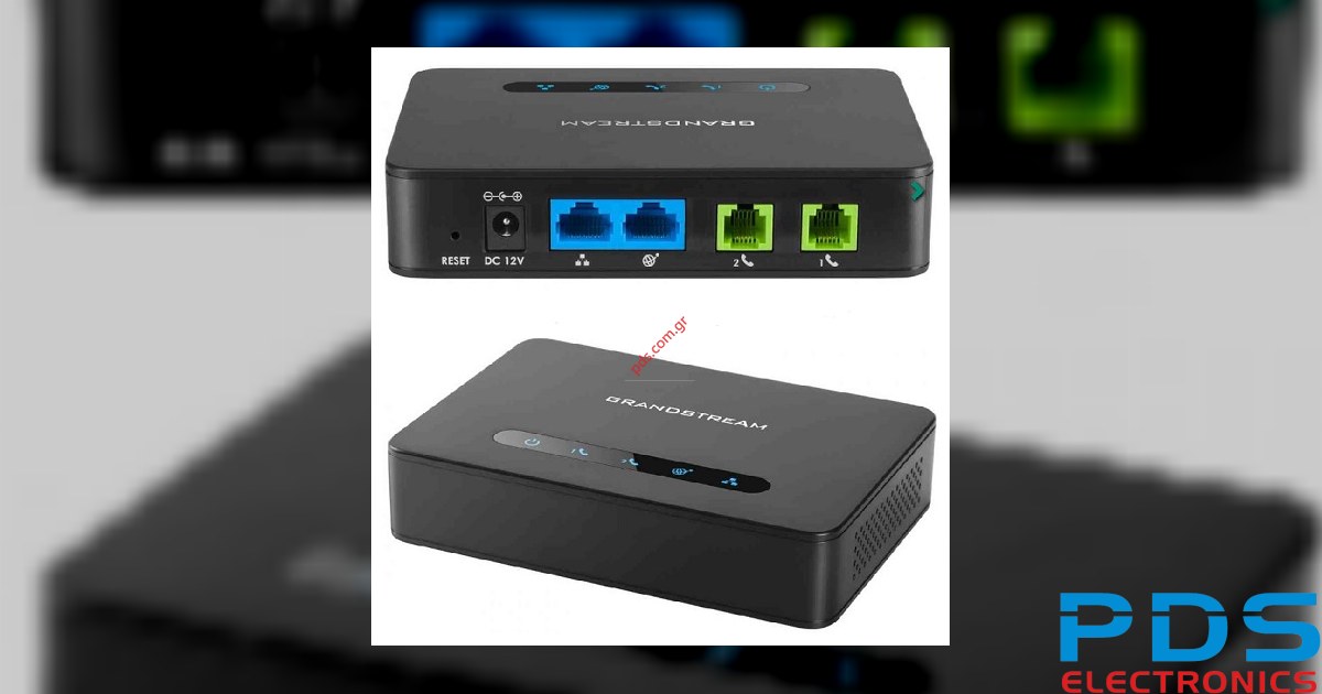 Το HT812 είναι ROUTER προσαρμογέας αναλογικού τηλεφώνου (ATA) με 2 ...