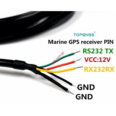 Κεραία Marine Ship GPS Receiver Module NMEA 0183 Baud Rate 4800 DIY Connector