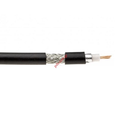 Cable Lowloss H155 PE 50Ω 10M (RP SMA Male to N Male) Black