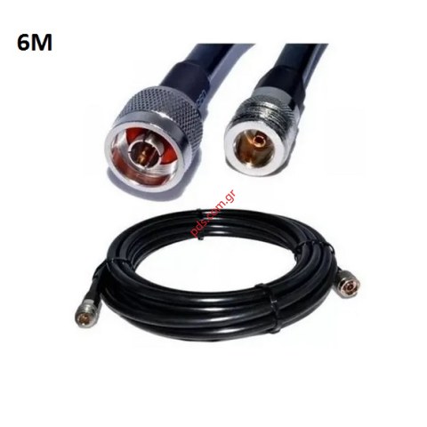 Cable set KMS-400 6M with Connector N-TYPE low loss Cable set KMS-400 6M with Connector N-TYPE low loss