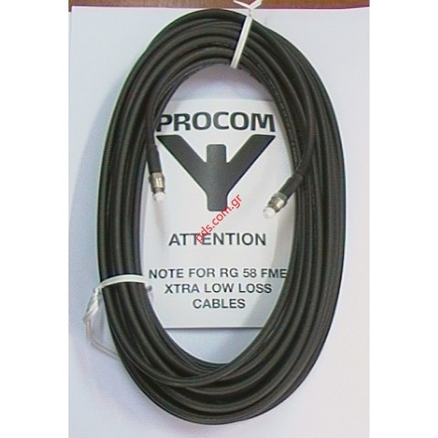 Καλώδιο χαμηλών απωλειών Procom 10MFMEXLL Low loss cable RF 