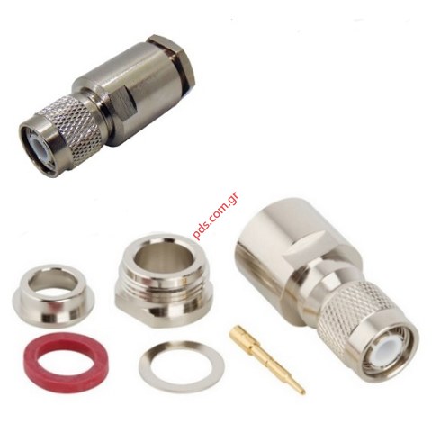 Connector  RF TNC Male for LMR400 (clamp) Solder 1 PCS Connector  RF TNC Male for LMR400 (clamp) Solder 1 PCS