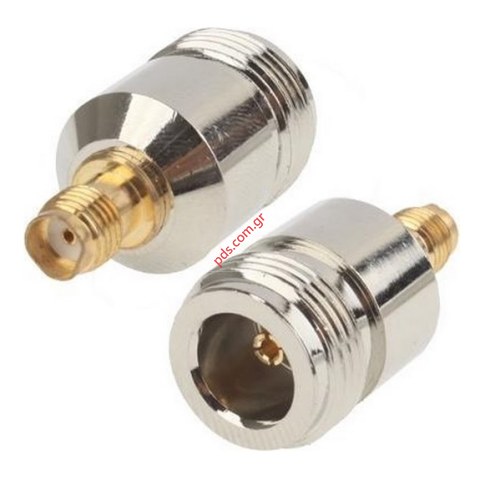 Adaptor RF SMA FEMALE TO N-TYPE FEMALE 1 pcs Adaptor RF SMA FEMALE TO N-TYPE FEMALE 1 pcs