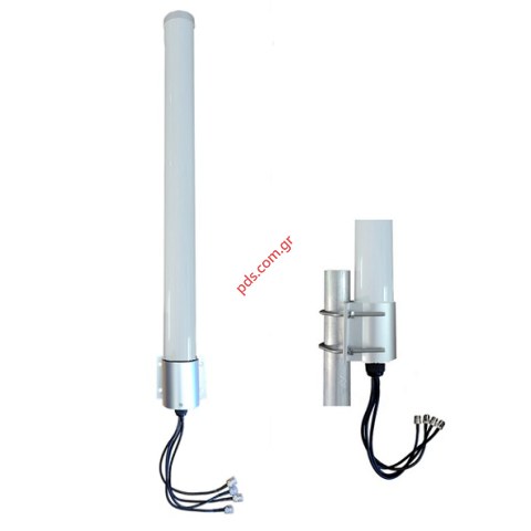 Omnidirectinal antenna GSM AMXF-7060V2H2-6 5G 4XN-TYPE 698-900/1800/2100/2600 (4G), 2700 (5G) 3300-3800/4800-5000Mhz Box Omnidirectinal antenna GSM AMXF-7060V2H2-6 5G 4XN-TYPE 698-900/1800/2100/2600 (4G), 2700 (5G) 3300-3800/4800-5000Mhz Box