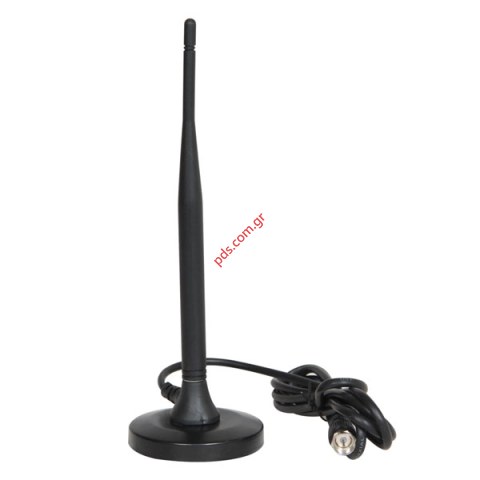 Magnetic antenna for TV VHF/UHF 20db with cable Magnetic antenna for TV VHF/UHF 20db with cable