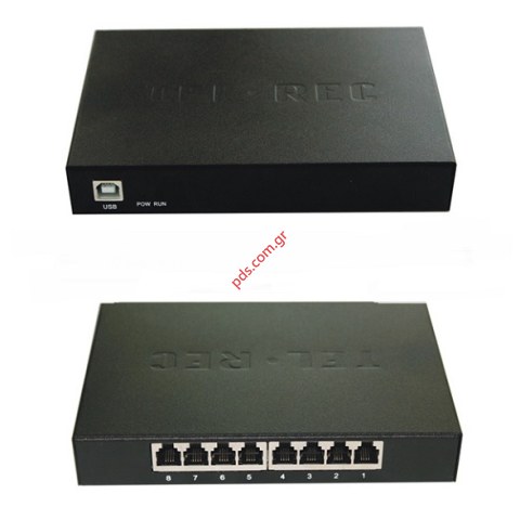 Telephone call recorder USB TELREC 4 Co and telecommunications Box Telephone call recorder USB TELREC 4 Co and telecommunications Box