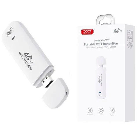 Ασύρματο GSM USB A Stick modem XO CF19 4G LTE 150MB/s CAT 4 WiFi Hotspot Box