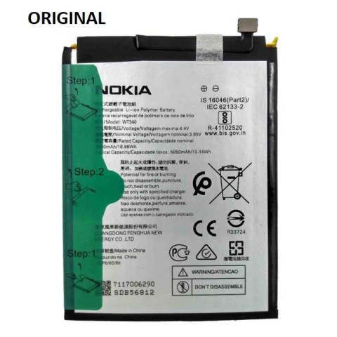 Original battery Nokia G10 / G20 WT340 Lion 5050mAH 3.8V Bulk 