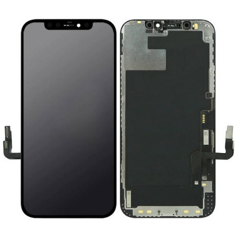 Οθόνη σετ iPhone 12 / 12 PRO (A2403 / A2408) 6.1 inch Display Soft OLED True color Black Box