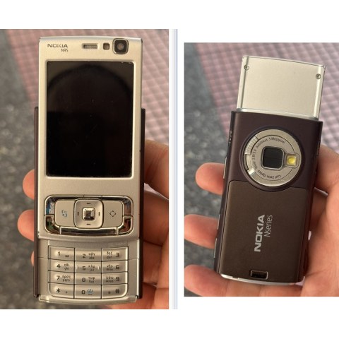 Κινητό τηλέφωνο Nokia N95 Silver Deep plum (USED / ΜΕΤΑΧΕΙΡΙΣΜΕΝΟ) Grade A