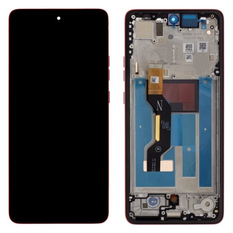 Original LCD Motorola MOTO G86 Power 5G (XT2527) 2025 Red Display P-OLED Touch screen Digitizer w/Frame ORIGINAL Blister Original LCD Motorola MOTO G86 Power 5G (XT2527) 2025 Red Display P-OLED Touch screen Digitizer w/Frame ORIGINAL Blister