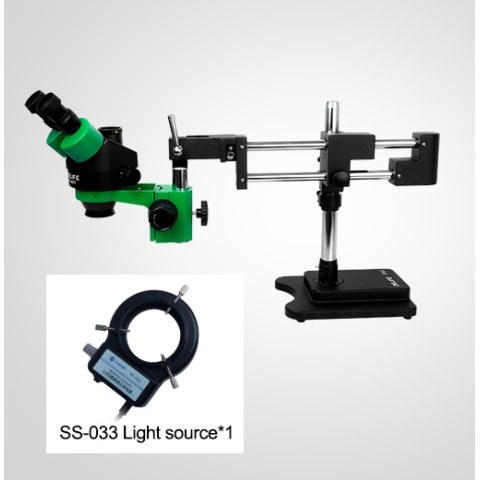 Μικροσκόπιο RELIFE RL-M3T-STL2 Green Microscope Trinocular stereoscope με Led lamp + 0.5CTV Box