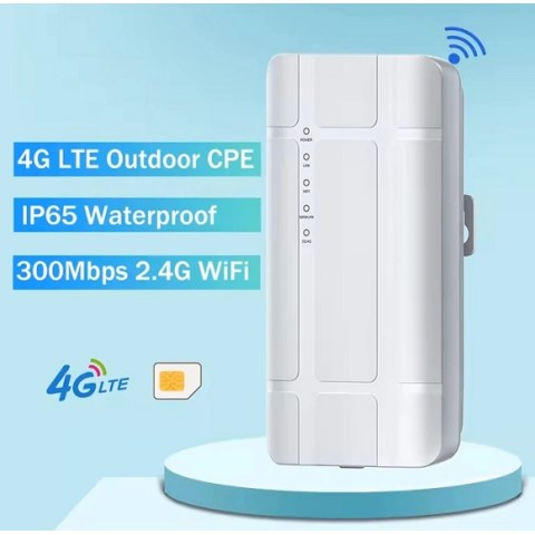 Εξωτερικό router κεραία SUNCOMM outdoor 4G LTE CPE QC300K, 300Mbps Wi-Fi, 100Mbps LAN, IP65 Box