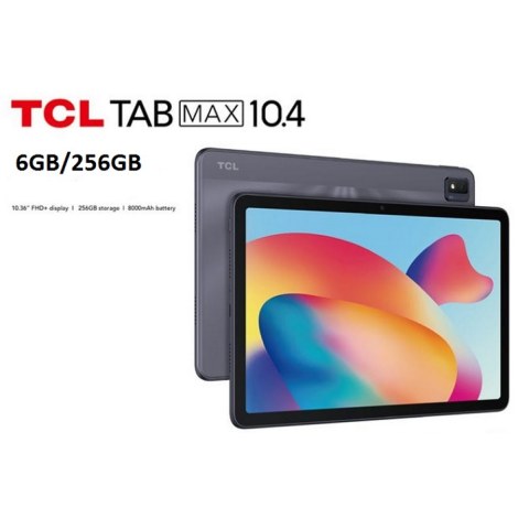 Συσκευή Tablet TCL TAB MAX 10.4 WiFi (9296Q) 6G/256GB 2020 Grey Android 11 Box
