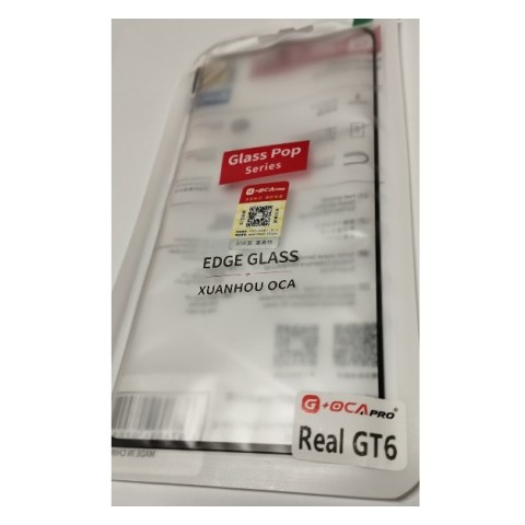 Τζάμι προτασίας οθόνης REALME GT6 RMX3851 / GT6T RMX3853 (CURVED Full glue tempered glass 6D) 