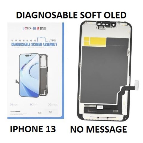 Οθόνη σετ LCD iPhone 13 (A2633) 6.1 inch Display SOFT OLED DIAGNOSABLE (NO MESSAGE) with frame and parts BOX