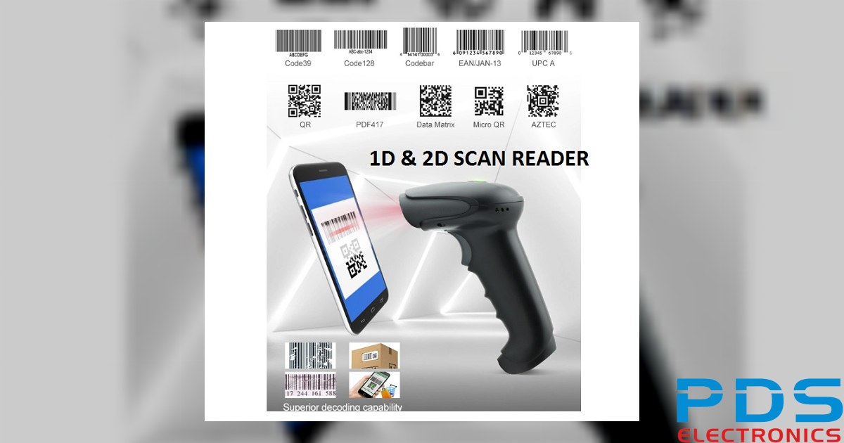 Ασύρματο Barcode scanner Laser GTCODESTAR X-9701B 1D & 2D Black ...