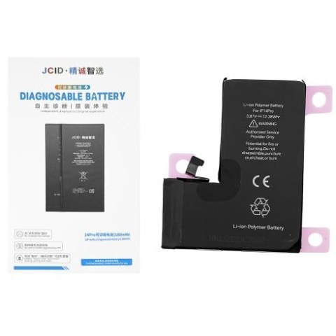 Battery iPhone 14 PRO A2890 JCID (DIAGNOSTIC / NO MESSAGE) Lion 3200mAh 3.85V Box