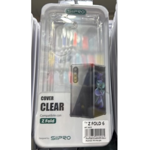 Case transparent for Samsung Galaxy Z FOLD6 5G SM-F956B TPU Clear 