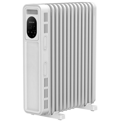 Ηλεκτρικό ψηφιακό καλοριφέρ λαδιού SENCOR SOH6213WH 2500W (13 Φετες) σε γκρί χρώμα (ΕΞΑΝΤΛΗΘΗΚΑΝ)