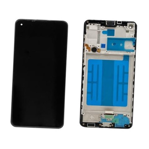 Set LCD Samsung Galaxy A21s SM-A217 Black Display PLS Touch screen Digitizer W/Frame