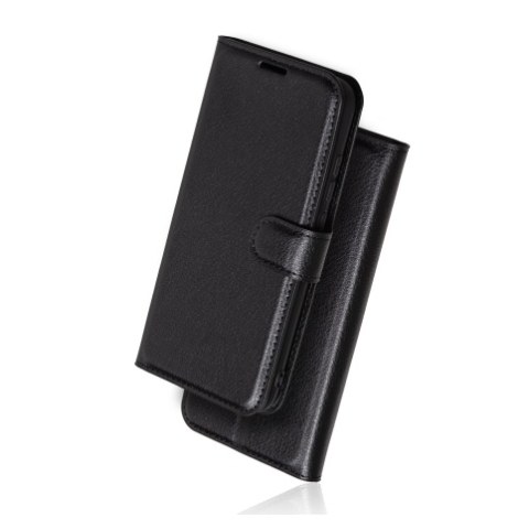 Θήκη βιβλίο Xiaomi Redmi 12C Book Stand clip Black σε μαυρο χρώμα Blister