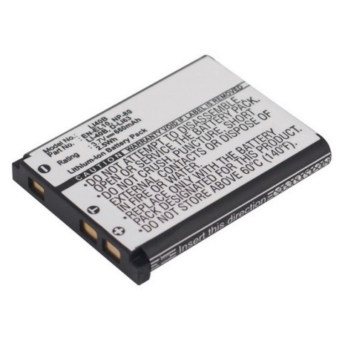 Compatible battery for OLYMPUS D-LI6 code LI-42B Lion 740mah Blister