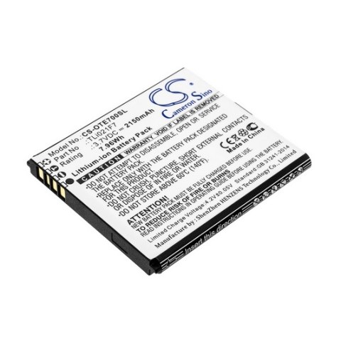 Compatible battery Alcatel EE70 (TLi021F7) CS Lion 2150mAh 3.8V Blister