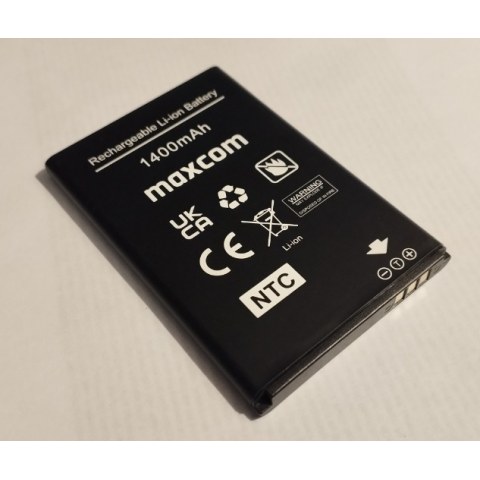 Original battery MAXCOM MM835 Lion 1400mAh 3.8 Volt Bulk