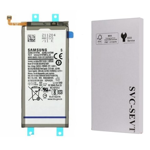 Γνήσια μπαταρία Samsung Galaxy Z Fold 3 5G (EB-BF926ABY) 2021 SUB 2nd Lion 2215mAh 3.8V SVP BOX ORIGINAL