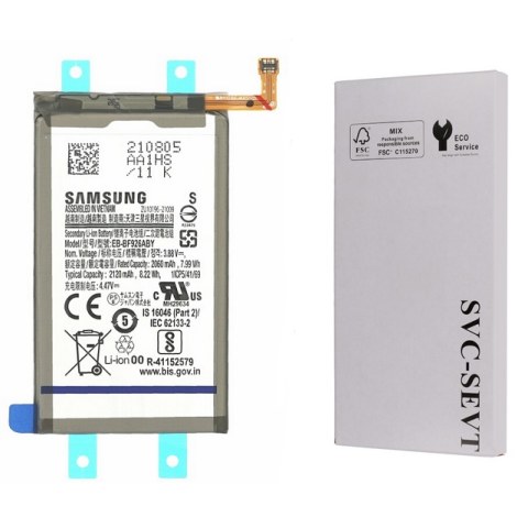 Γνήσια μπαταρία Samsung Galaxy Z Fold 3 5G (EB-BF926ABY) 2021 MAIN Lion 2120mAh 3.8V SVP BOX ORIGINAL