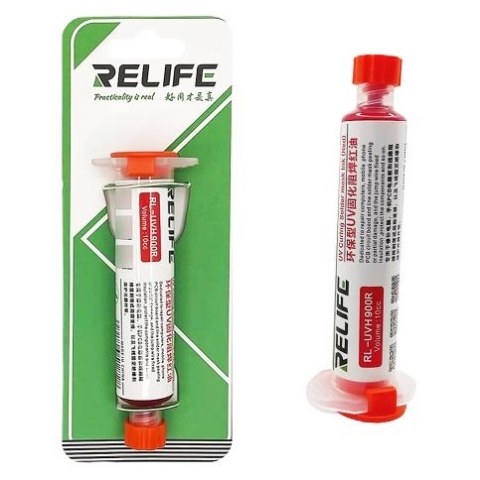 Repairing UVH PCB Solder Mask Ink BST-UVH900-RD RED 10CC 