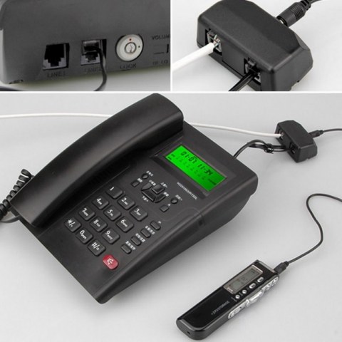 Recorder OTE-RJ1 telephone coversation to digital walkman 8GB