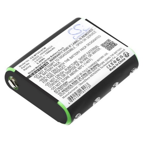 Συμβατή μπαταρία MOTOROLA T82 PMR (PMNN4477A) CameronSino Nickel Metal Hydride HKNN4002A (NiMH) 1500mAh 3.6V Bulk
