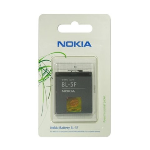 Γνήσια μπαταρία Nokia BL-5F (950 mAh Li-Ion) E65, N93i, N95, N96, 6210navigator, 6290, 6710navigator BLISTER