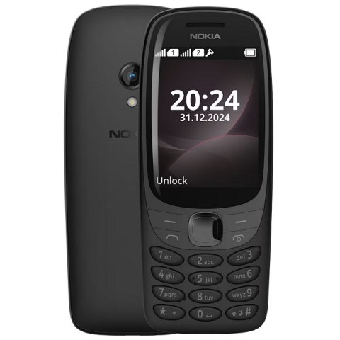 Κινητό τηλέφωνο Nokia 6310 NEW 2024 Black σε μαύρο χρώμα Box (ΠΑΡΑΔΟΣΗ ΣΕ 1-2 ΗΜΕΡΕΣ)