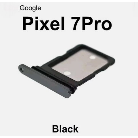 Θυρίδας κάρτας δικτύου SIM Google Pixel 7 PRO Obsidian black Tray holder OEM Blister