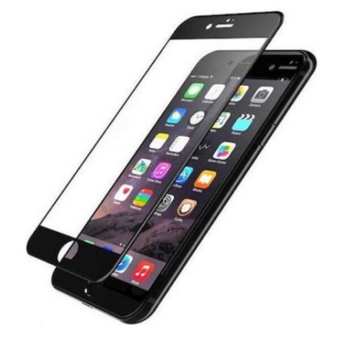 Τζάμι προστασίας tempered iPhone 7 Plus / 8 PLUS 5.5) Black Glass Premium 0,3mm 5D σε μαύρο χρώμα