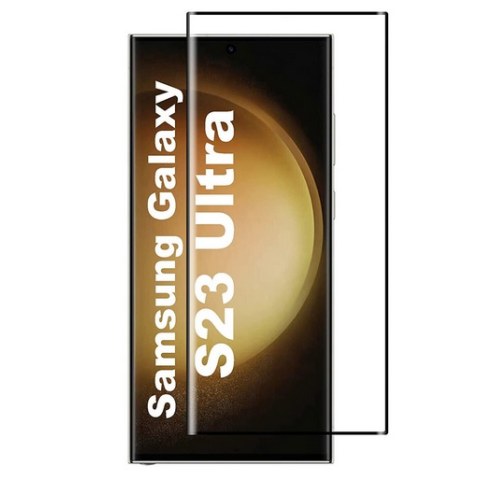 Tempered glass Samsung Galaxy S23 ULTRA SM-G918B Full Glue glass Gorila 5D 9Η Blister