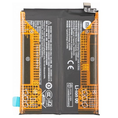 Original Battery Xiaomi Redmi Note 14 Pro 4G (BN5Y) 2025 24116RACCG Lion 5500mAh 3.87volt Bulk