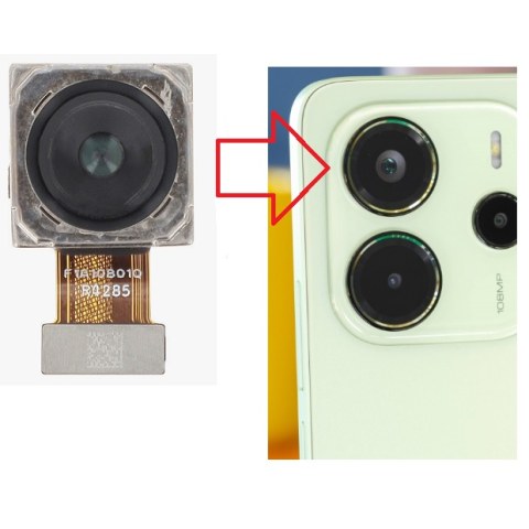 Original back main camera Xiaomi Redmi Note 14 4G (24117RN76G) 108MP Bulk 