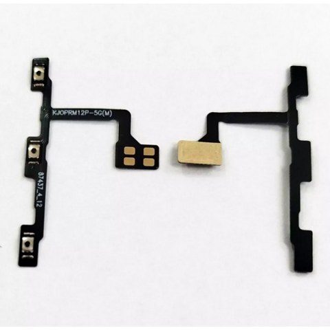 Flex cable Realme 12 Pro 5G RMX3842 / Realme 12 Pro Plus 5G RMX3840 Flex Power On / Off + Volume OEM Bulk